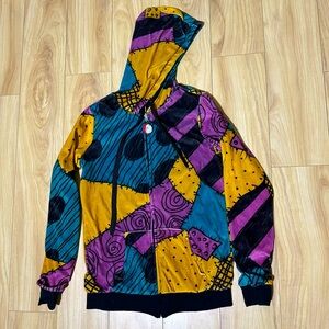 Disney’s Nightmare Before Christmas Jack & Sally reverseable zip up hoody